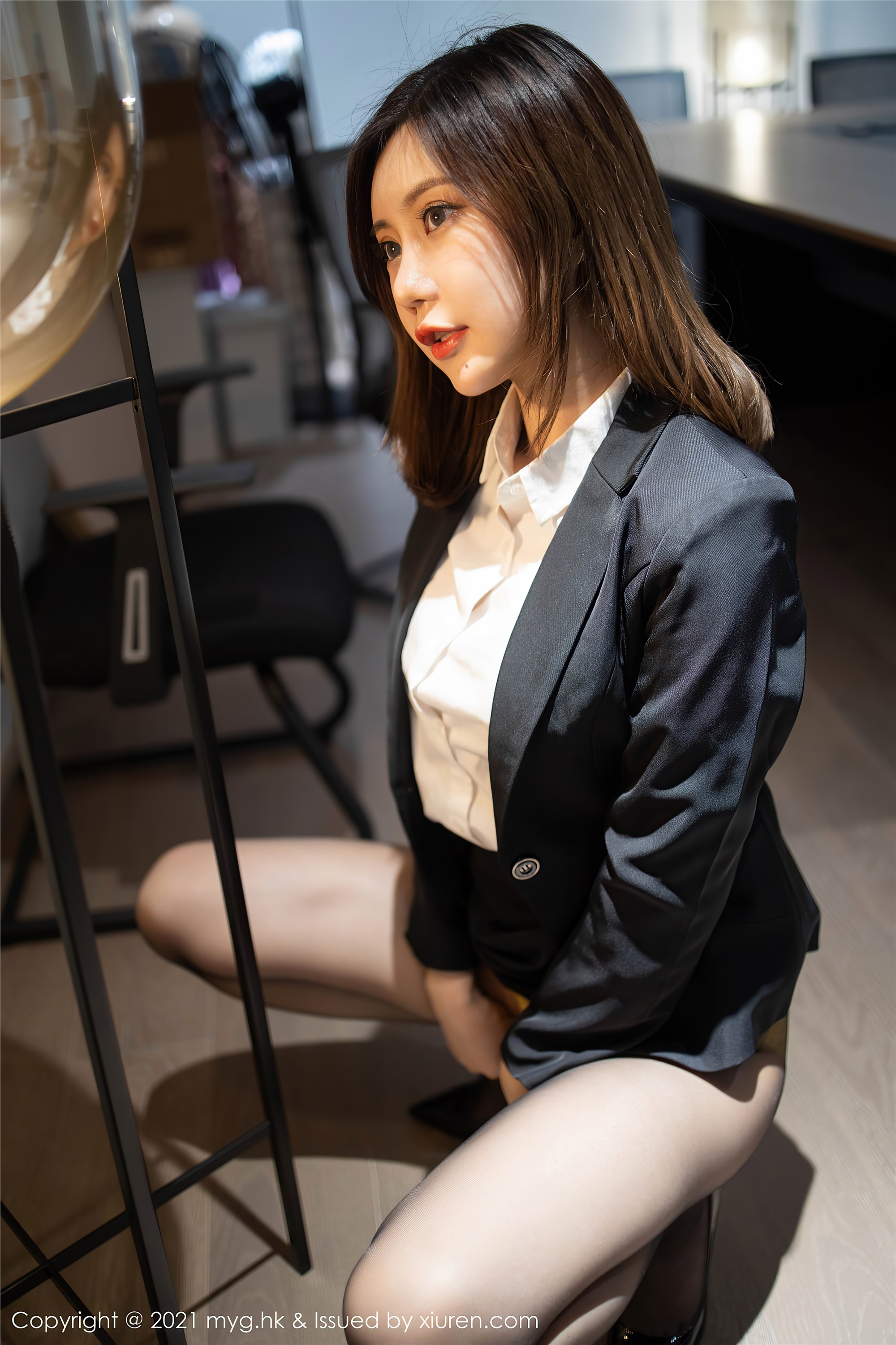 MyGirl美媛馆  2021.03.19 VOL.499 Carina绮里嘉 剧情 秘书